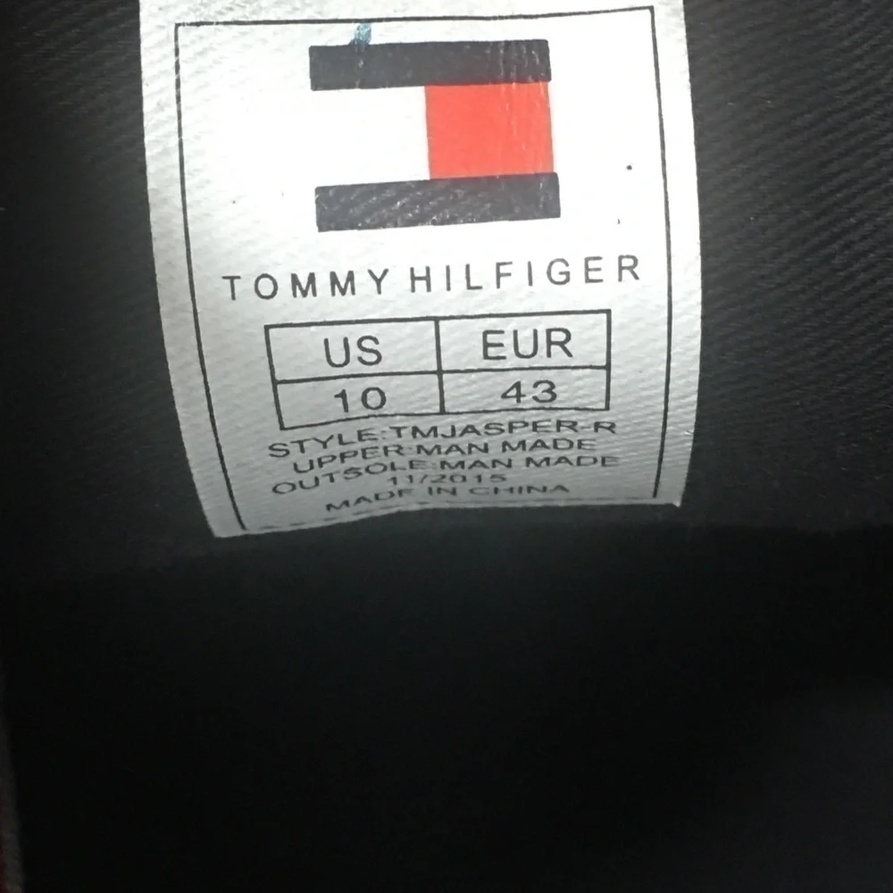 TOMMY Hilfiger Men’s Shoes, Casual Lace Up Size 10